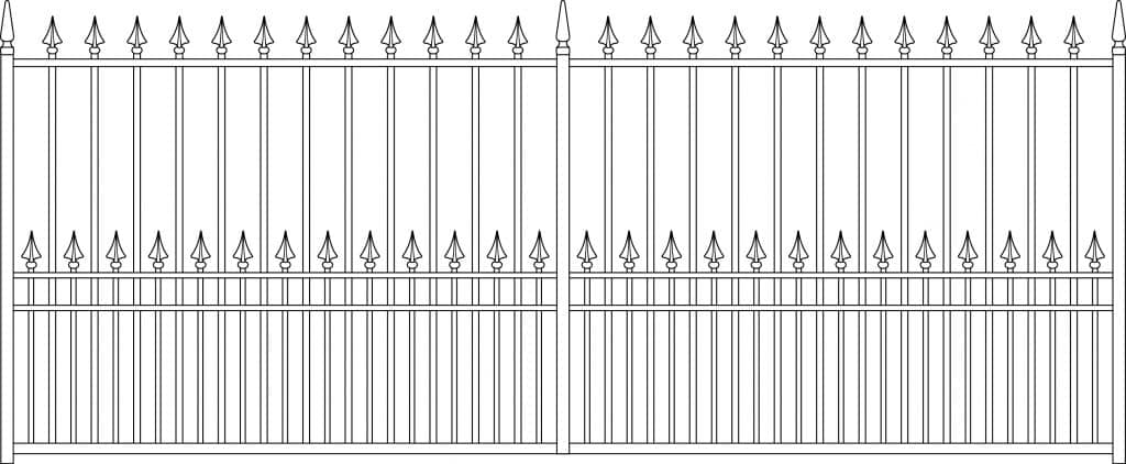 Gate 6 Flat - TPS Electric Gates