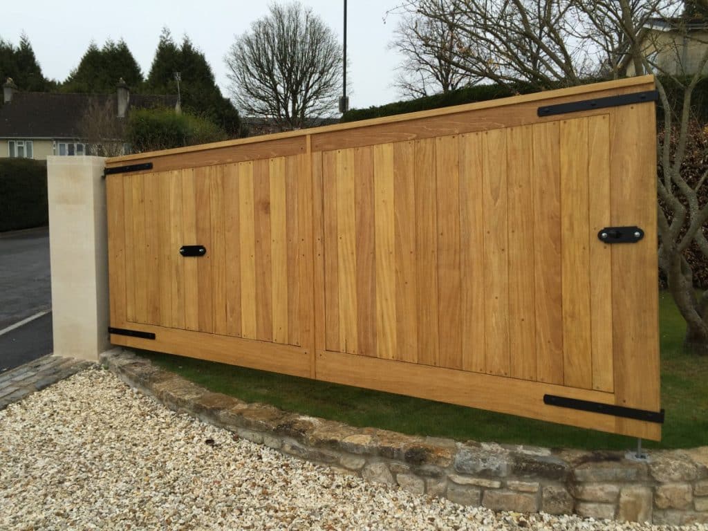 Wooden Gates Bristol - TPS Electric Gates