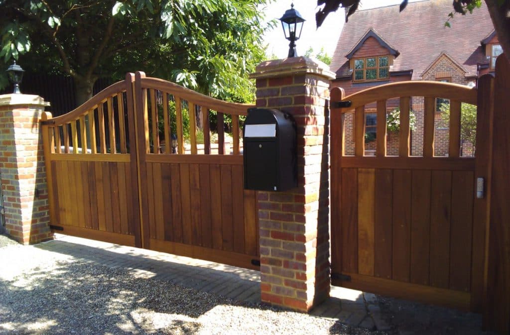 Wooden Gates in Worcester - TPS Electric Gates