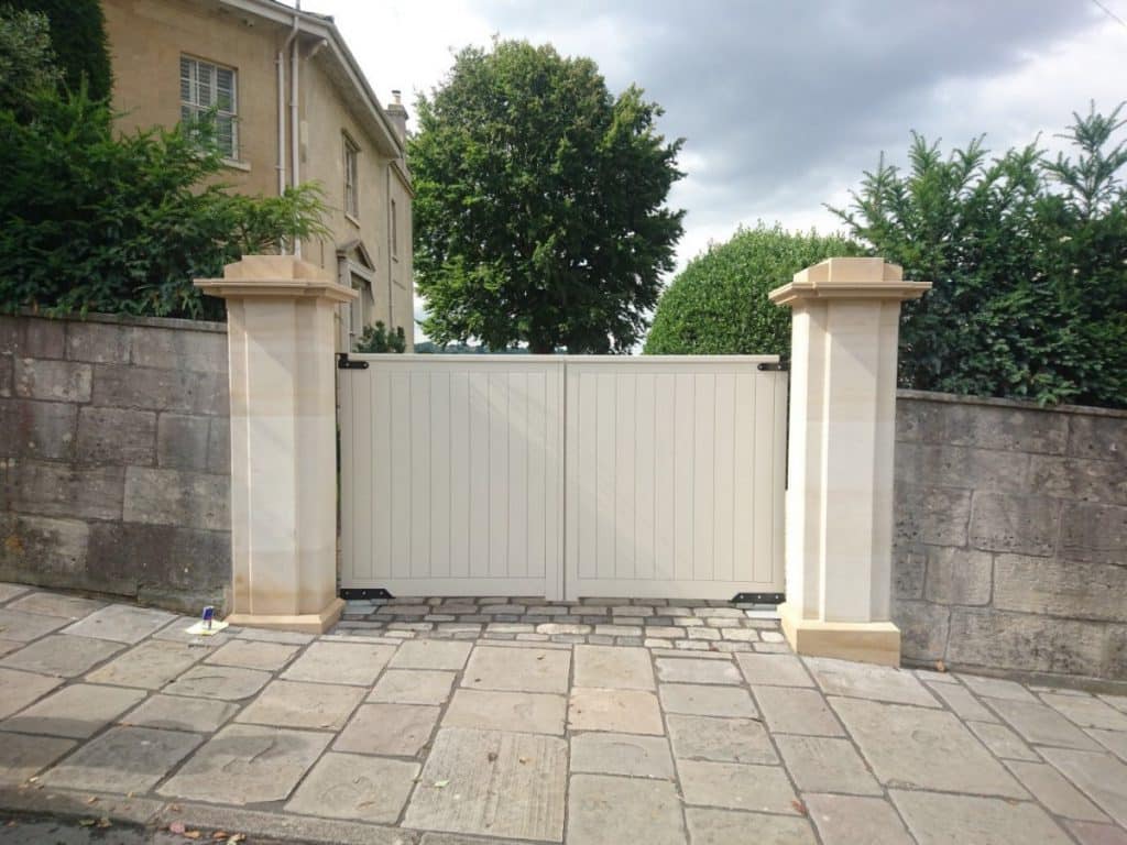 Electric Wooden Gates TPS Gates & Doors Ltd