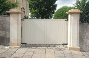 wooden gate