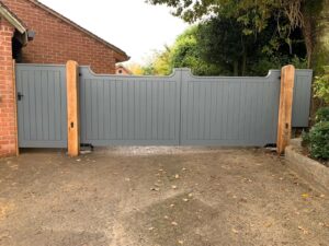 wooden gate